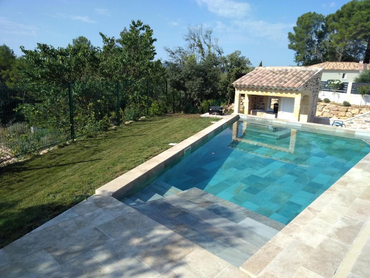 Studio Faillant Lorgues Spa Privatif Avec Superbe Piscine Zewnętrze zdjęcie