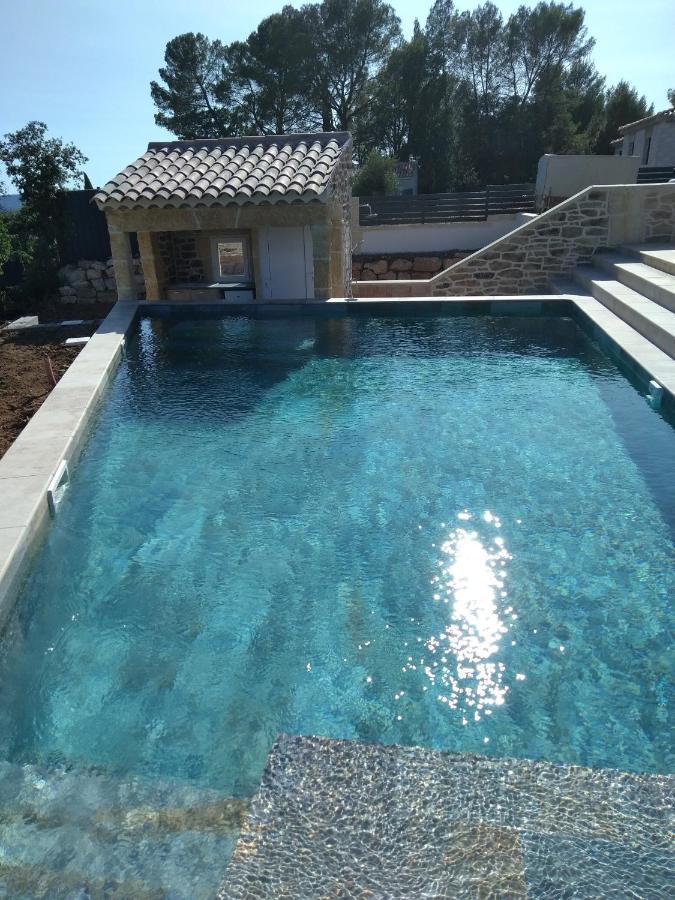 Studio Faillant Lorgues Spa Privatif Avec Superbe Piscine Zewnętrze zdjęcie